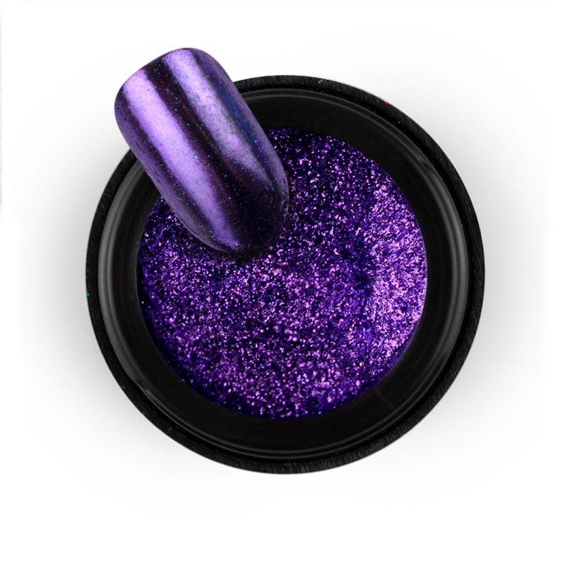 Brillbird Norge NAILART Chrome Pigment Pulver - Metallic Lilla