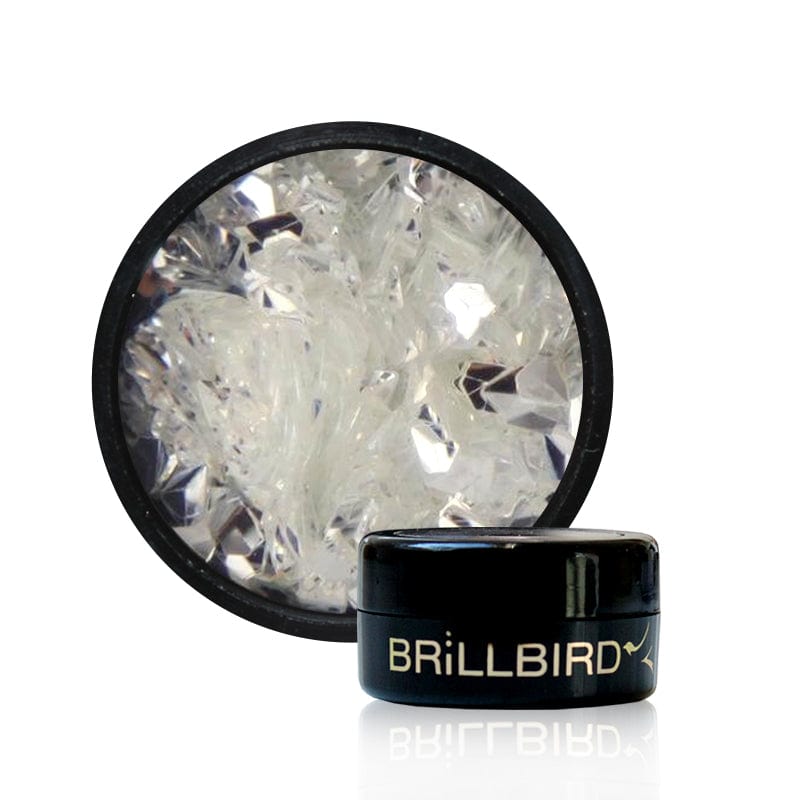 Brillbird Norge NAILART 3D Diamonds - Sølv