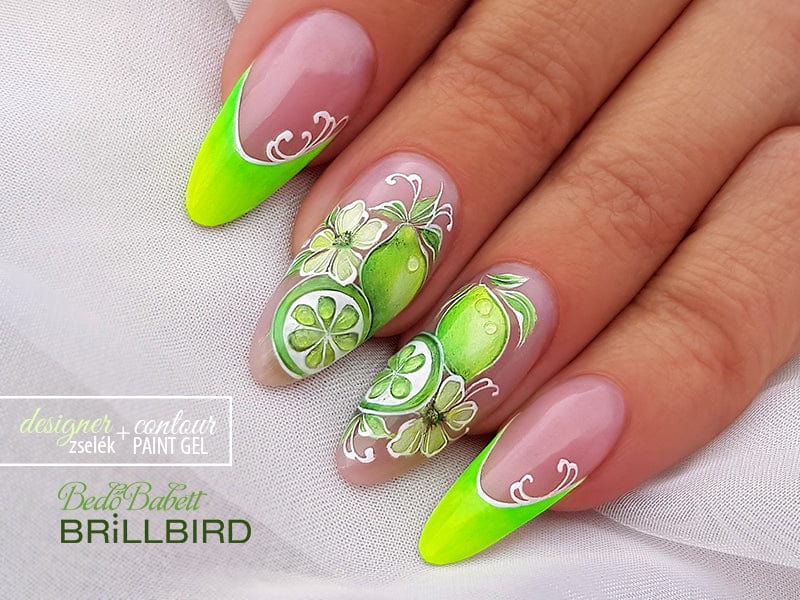 Brillbird Norge DESIGNER GEL Designer gel - Neon Gul