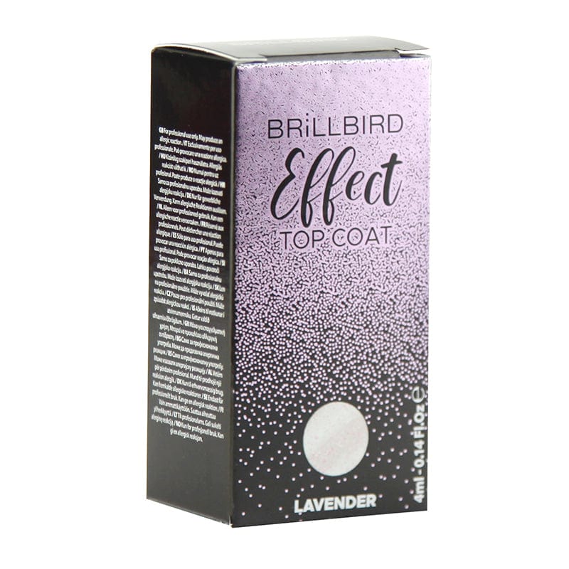 Brillbird Norge Effect Top Coat 4 ml Lavender