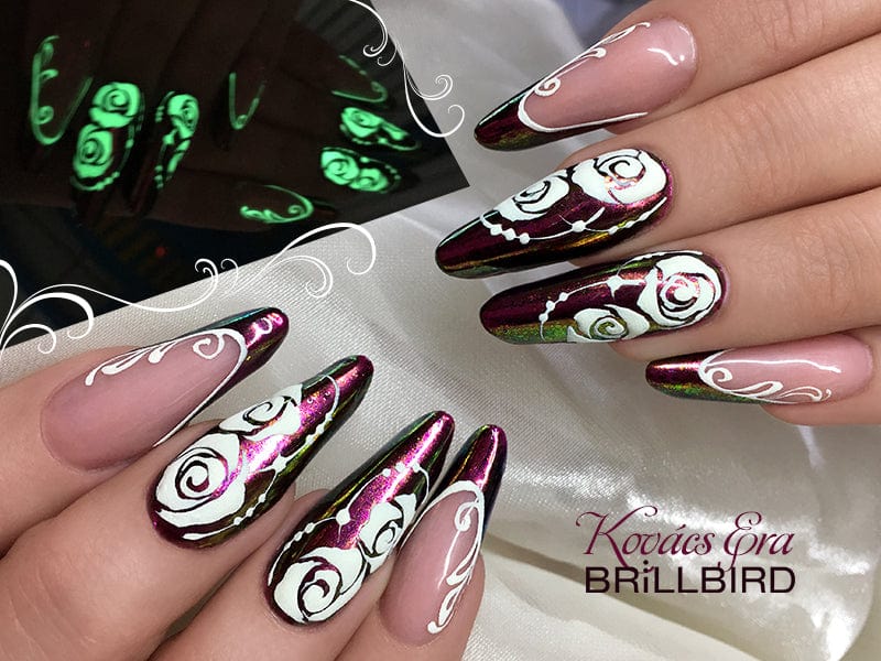 Brillbird Norge NAILART Pigment – Glow in the dark 1