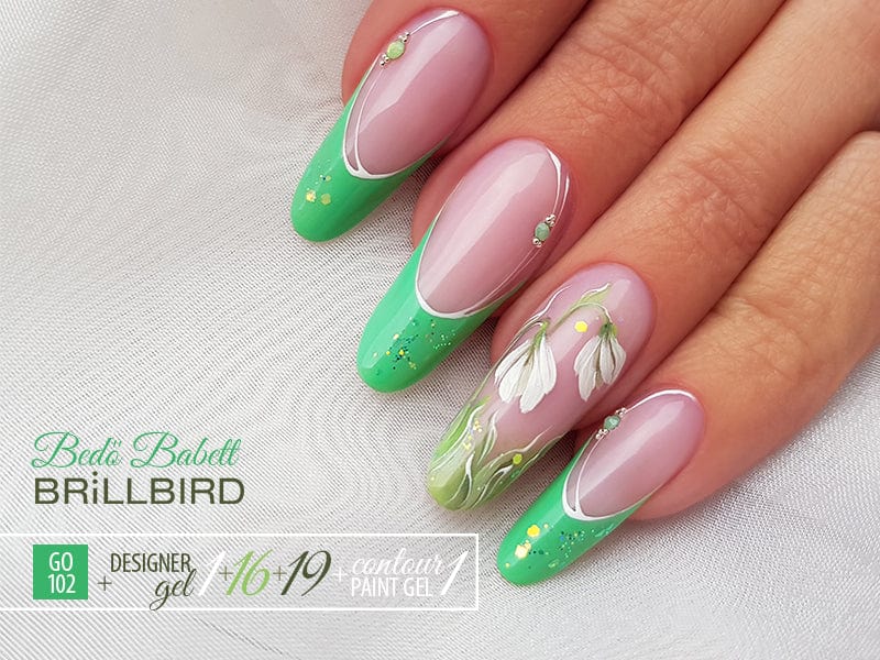 Brillbird Norge DESIGNER GEL Designer gel - Militær Grønn