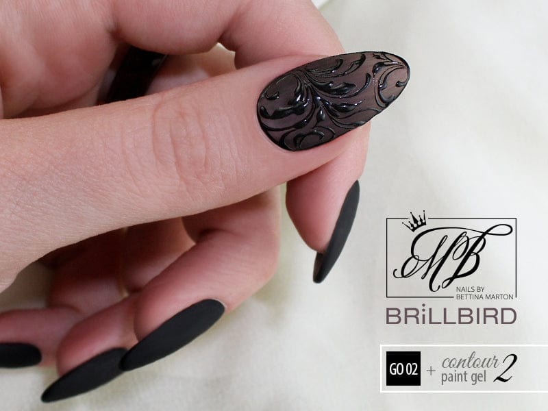 Brillbird Norge Contour paint gel- Rosa