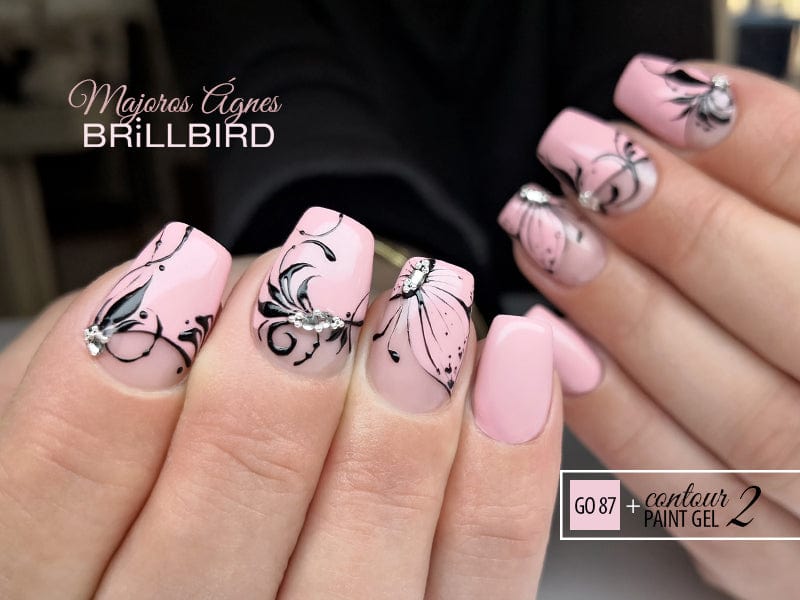 Brillbird Norge CONTOUR GEL Contour paint gel - Hvit