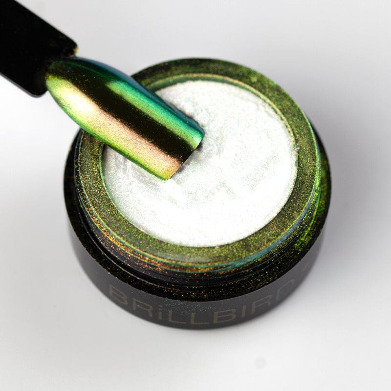 Brillbird Norge NAILART Chrome Pigment Pulver - Gold Unicorn-Nyhet