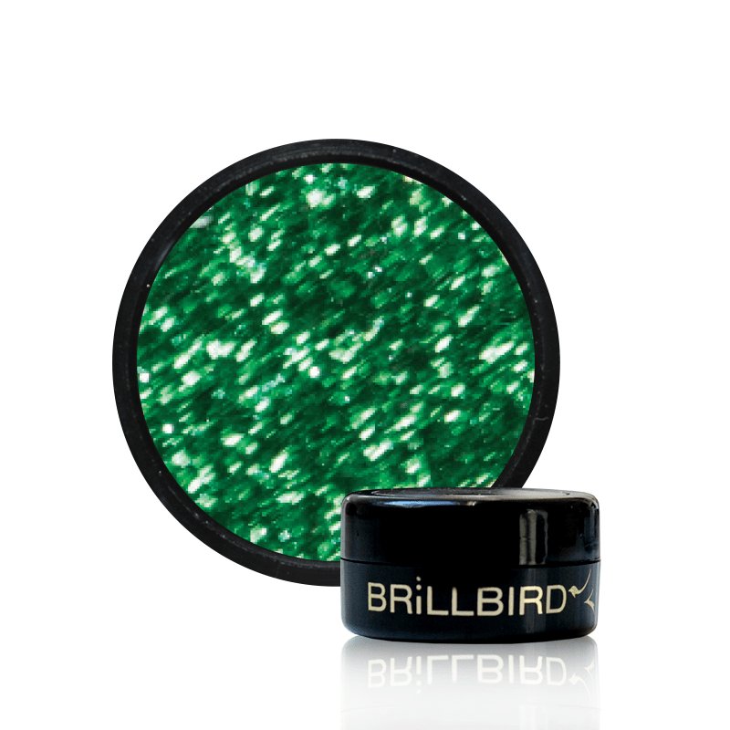 Brillbird Norge NAILART Glitter CS02 – GRØNN