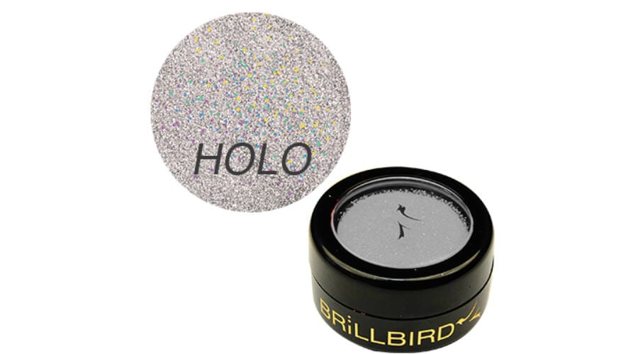Brillbird Norge NAILART Micro Glitter #13 – Sølv Holo