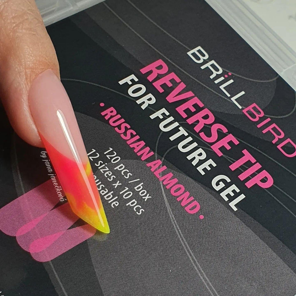 Brillbird Norge FUTURE GEL Reverse Tipper for Future Gel (120stk) – Russian Almond