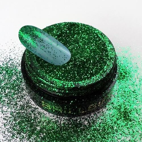 Brillbird Norge NAILART Glitter CS02 – GRØNN