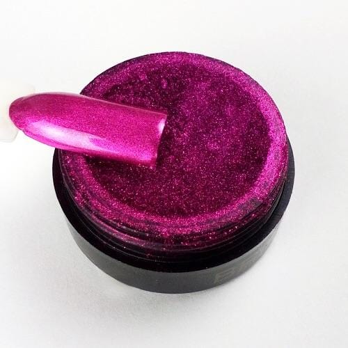 Brillbird Norge NAILART Chrome Pigment Pulver - Ekstra Rosa