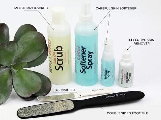 Brillbird Norge PEDICURE Callus softener spray
