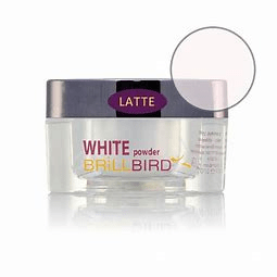 Brillbird Norge ACRYL Akrylpulver- White Latte 30 ml