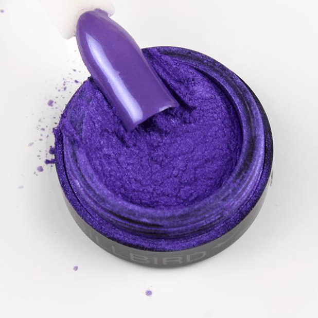Brillbird Norge NAILART Chrome Pigment  Pulver - Purple