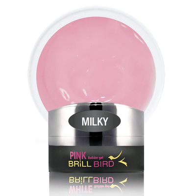 Brillbird Norge BUILDER GEL Pink Builder Gel - Milky