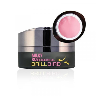 Brillbird Norge BUILDER GEL 15 Ml Pink Builder Gel - Milky Rose-Nyhet!
