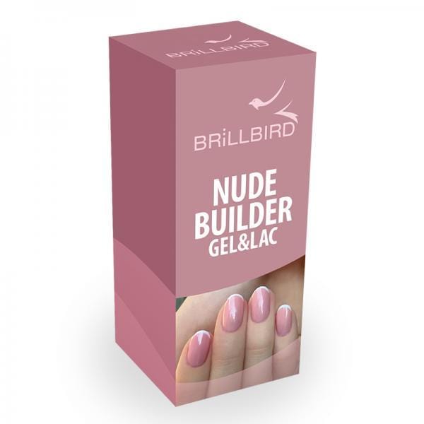 Brillbird Norge GEL&LAC Nude builder gel&lac 8ml