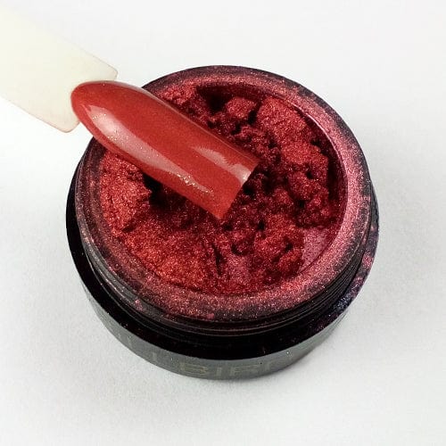 Brillbird Norge NAILART Chrome Pigment Pulver - Rosegull