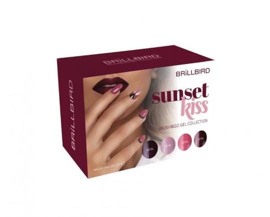 Brillbird Norge COLOUR KIT Sunset kiss Brush & go colour kit