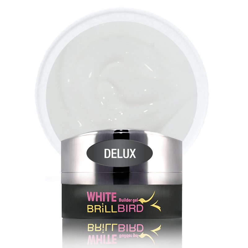 Brillbird Norge BUILDER GEL WHITE White Delux Builder Gel